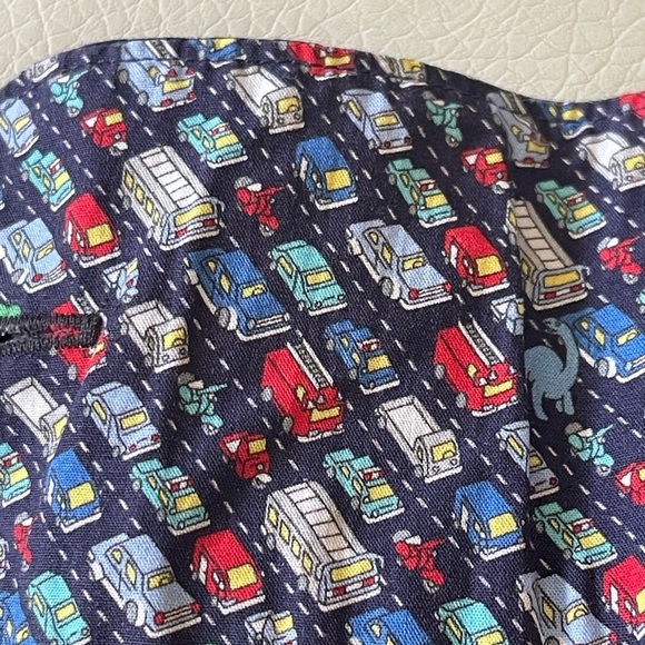 Bugatchi Mens Long Sleeve black window pane shaped fit size large city design - Picture 7 of 11